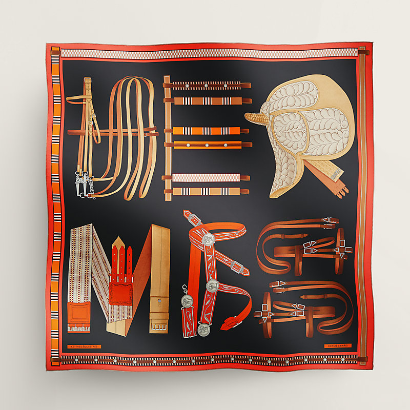 Lettres Equestre scarf 90 | Hermès Norway